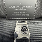Louis Vuitton Shoulder Bag Monogram Eclipse Messenger Voyage PM Crossbody Black — view 5