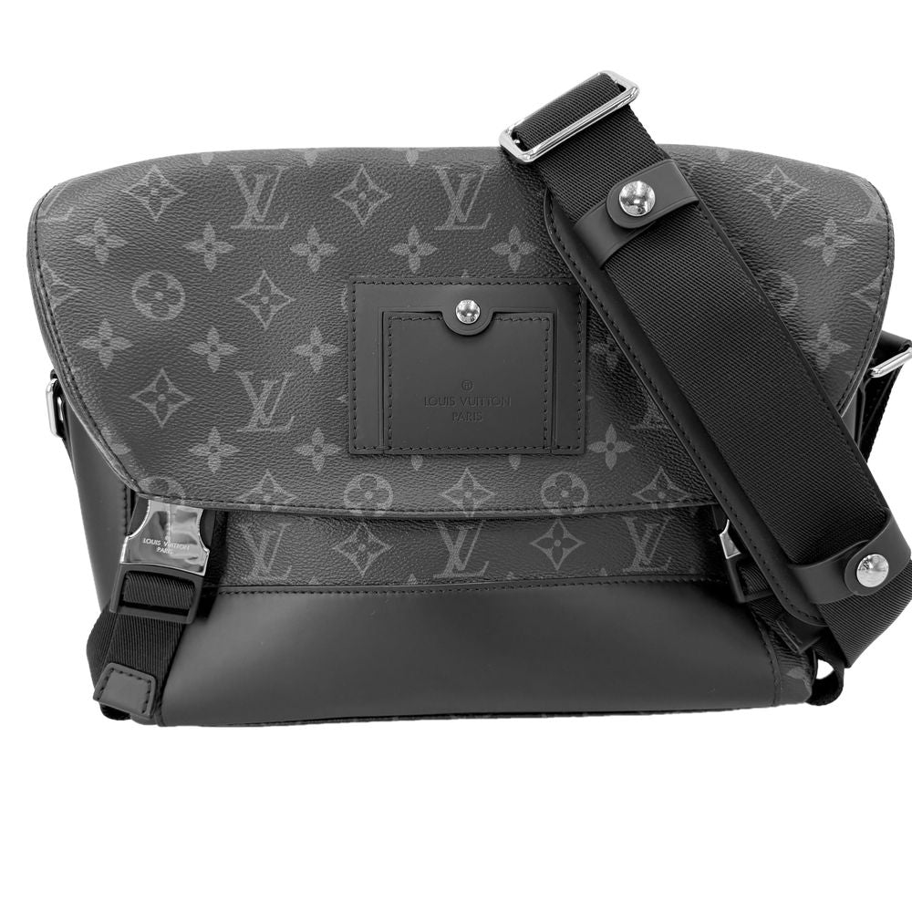 Louis Vuitton Shoulder Bag Monogram Eclipse Messenger Voyage PM Crossbody Black