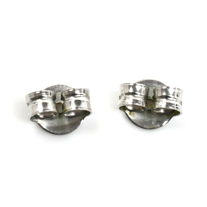 Celine Brass Triomphe Asymmetric Hoop Earrings — view 5