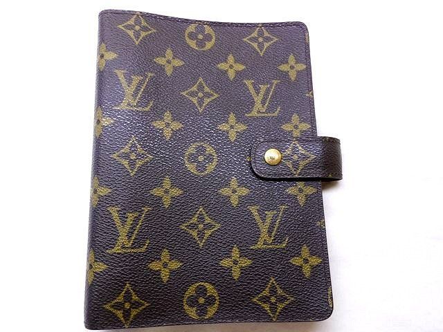 Louis Vuitton Agenda MM Notebook Cover Monogram Brown