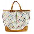 Louis Vuitton Charlene GM Multicolor Blanc Tote Monogram