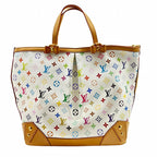 Louis Vuitton Charlene GM Multicolor Blanc Tote Monogram