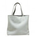 Hermes Double Sens 45 Pearl Gray White Tote Taurillon Clemence