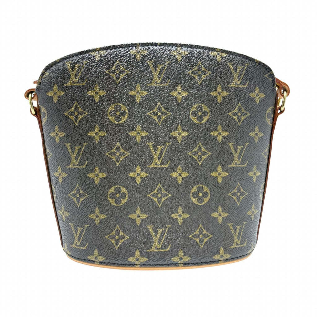 Louis Vuitton Drew Monogram Shoulder Bag Brown — view 3