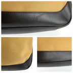Gucci Bamboo Sherry Line Beige Black Gold Shoulder Bag — view 6