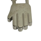 Hermes Silver Cadena Hand Annee Lock — view 4