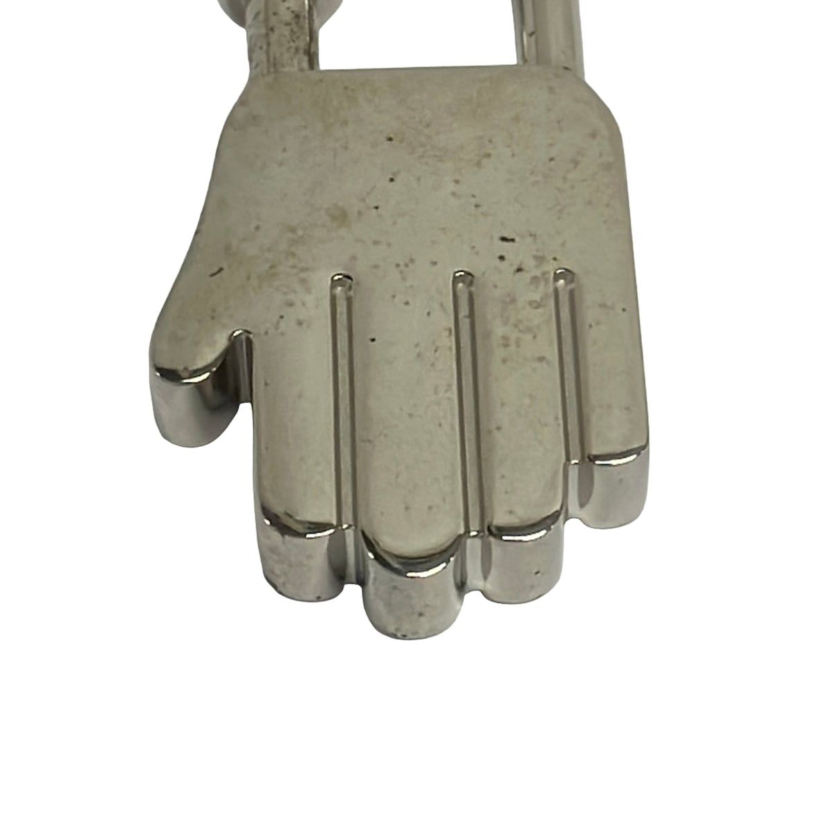 Hermes Silver Cadena Hand Annee Lock — view 4