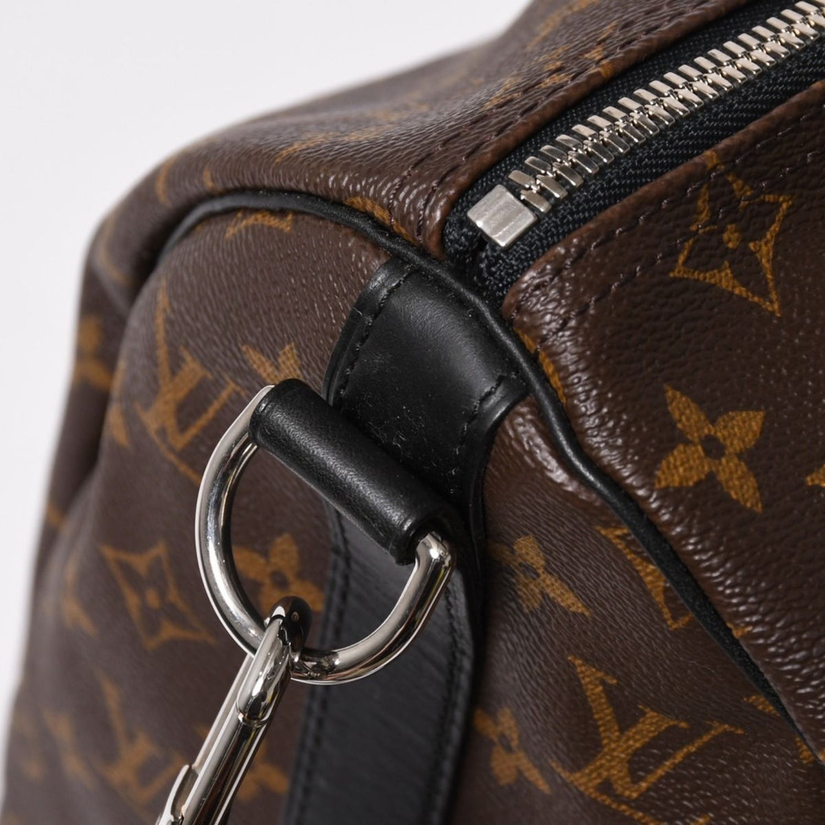 Louis Vuitton Boston Bag Keepall Bandouliere 45 Monogram Brown Gold — view 5