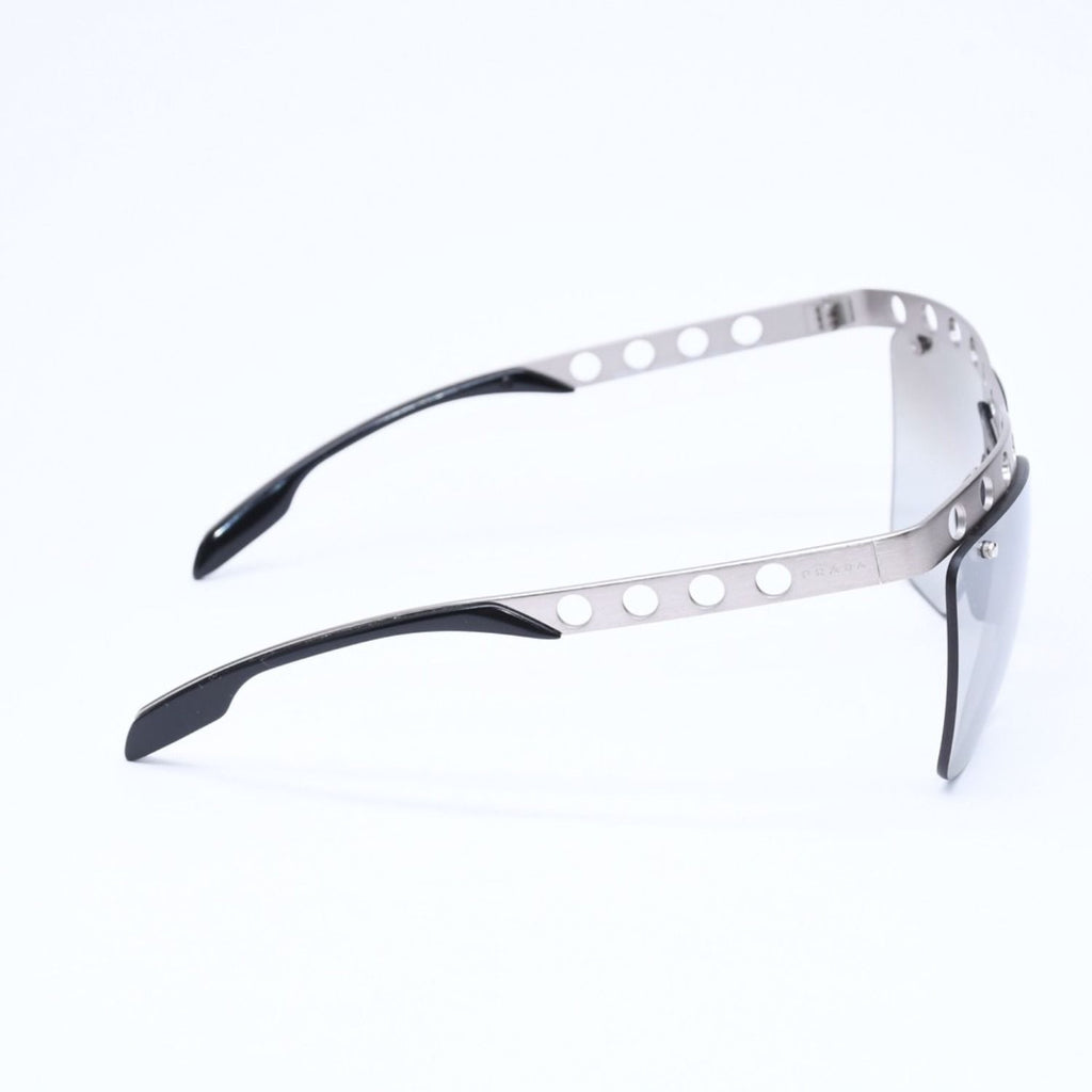 Prada Sunglasses Eyewear Metal Acetate Silver Black — view 5