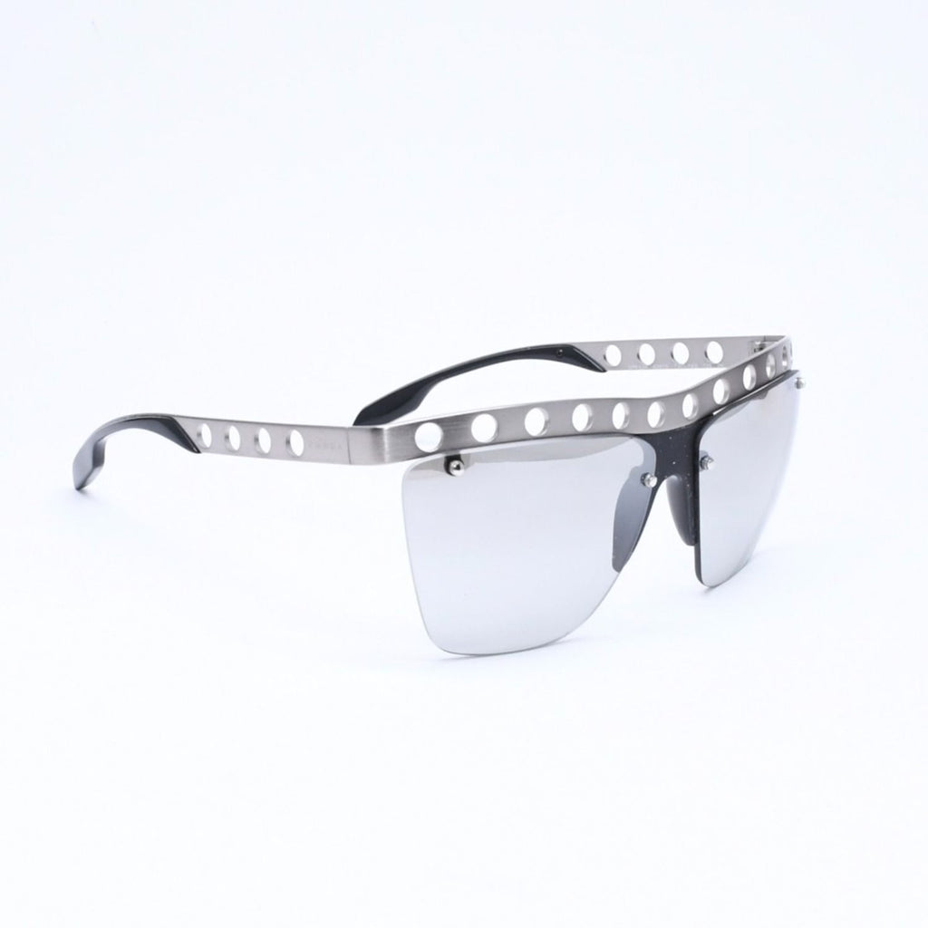 Prada Sunglasses Eyewear Metal Acetate Silver Black — view 4