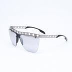 Prada Sunglasses Eyewear Metal Acetate Silver Black — view 3