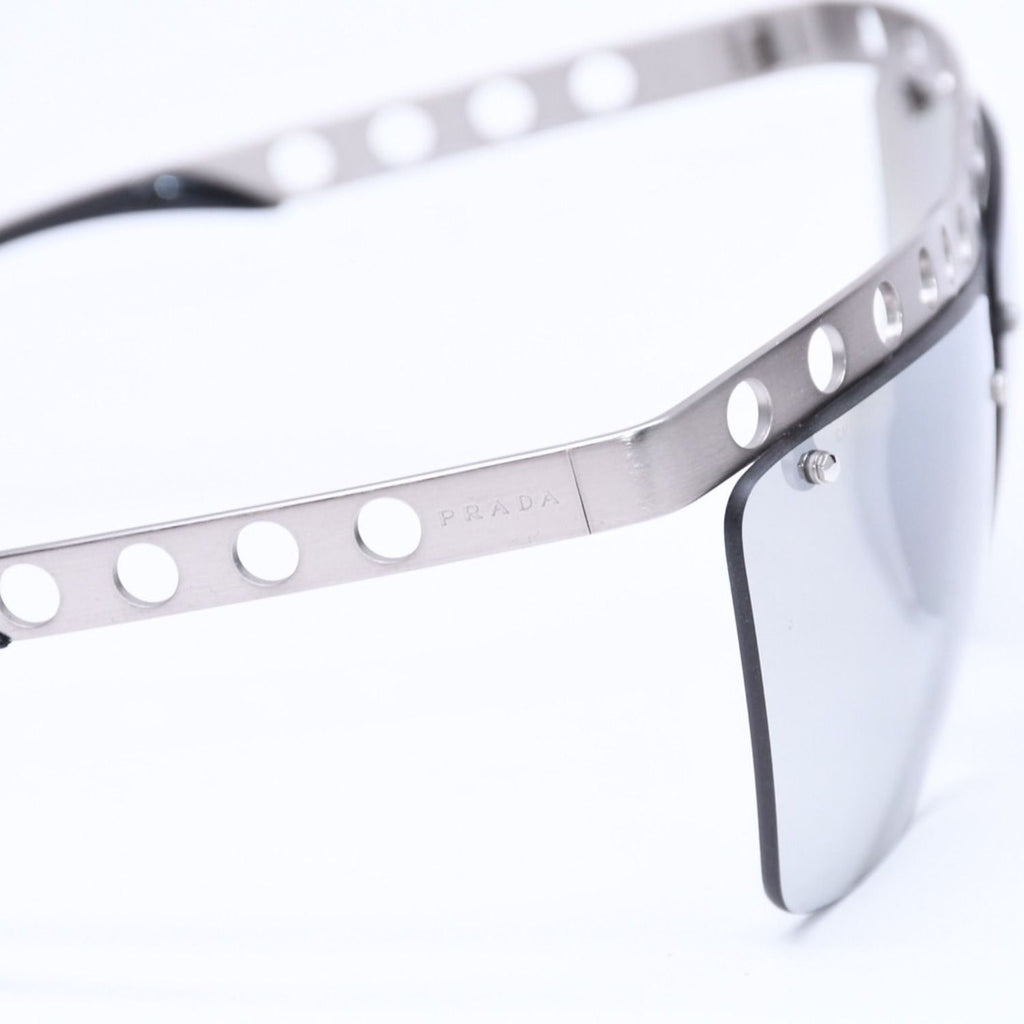 Prada Sunglasses Eyewear Metal Acetate Silver Black — view 8