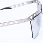 Prada Sunglasses Eyewear Metal Acetate Silver Black — view 8