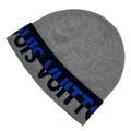 Louis Vuitton Knit Hat Gray Dark Navy Blue Wool