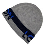 Louis Vuitton Knit Hat Gray Dark Navy Blue Wool — view 2