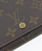 Louis Vuitton Monogram Portefeuille Tresor Wallet Coin Purse — view 7