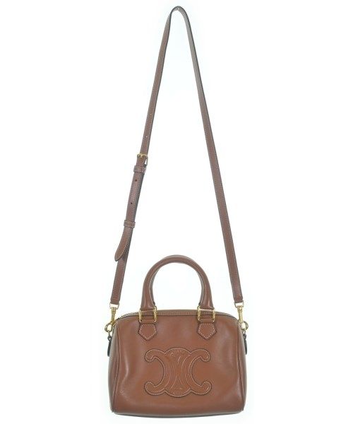Celine Boston Bag s Brown — view 3