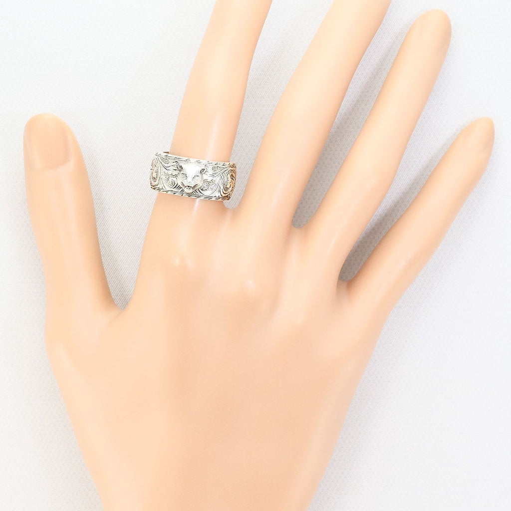 Gucci Cat Head 925 Sterling Silver Ring — view 7