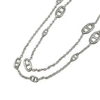 Hermes Necklace Farandole Long 120 00 Silver — view 2