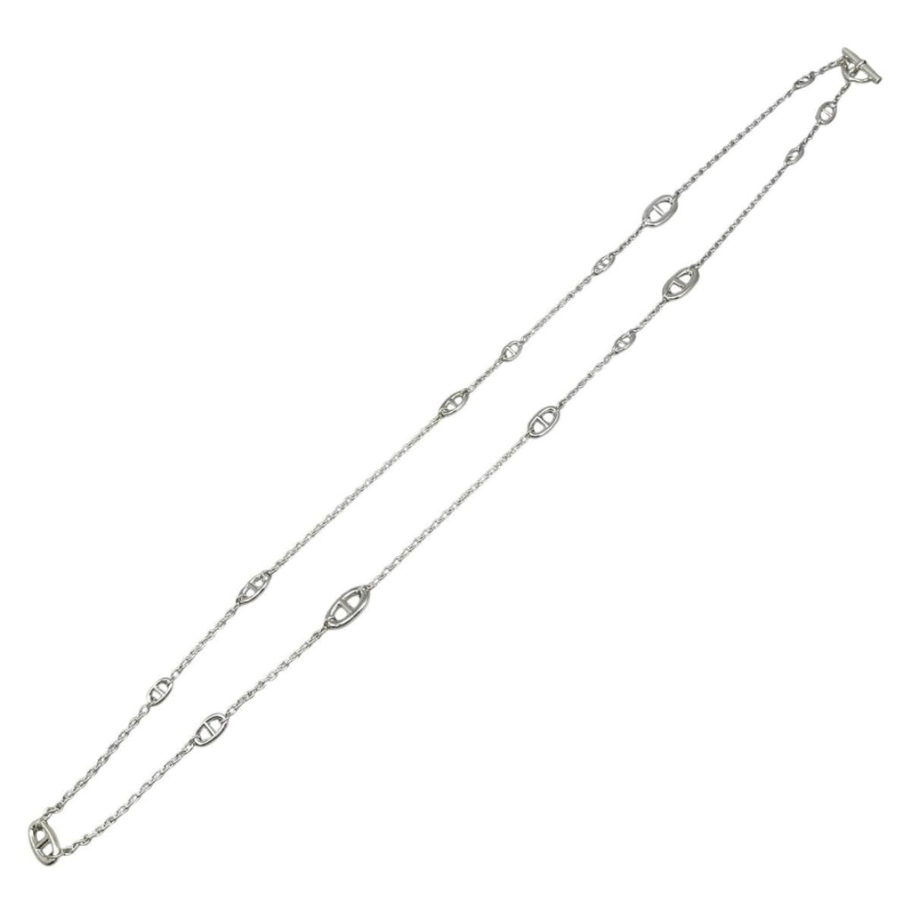 Hermes Necklace Farandole Long 120 00 Silver — view 4