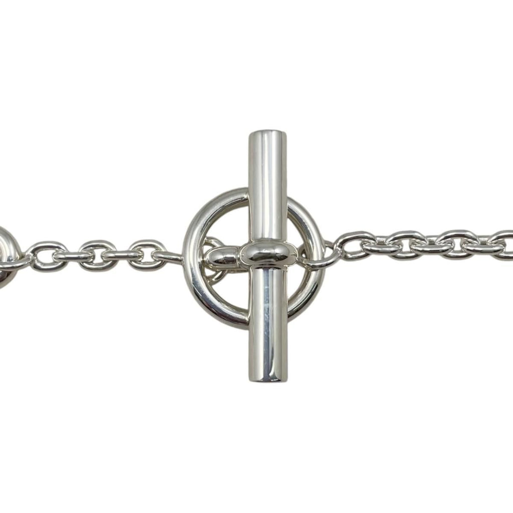 Hermes Necklace Farandole Long 120 00 Silver — view 7