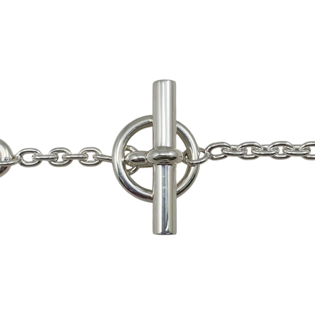 Hermes Necklace Farandole Long 120 00 Silver — view 7