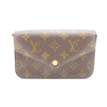 Louis Vuitton Multi Pochette Felicie Monogram Khaki Shoulder Bag Canvas