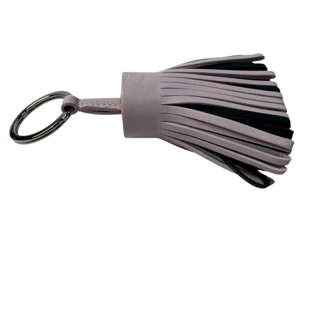Hermes Carmen Tricolor Mauve Pale Bag Charm Keychain — view 4