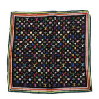 Louis Vuitton I Love Monogram Scarf Multicolor Noir Black — view 2