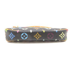 Louis Vuitton Pochette Accessoires Multicolor Noir Handbag Monogram — view 4