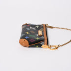 Louis Vuitton Pouch Pochette Mirror MM Monogram Multicolor Takashi Murakami — view 4