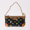 Louis Vuitton Pouch Pochette Mirror MM Monogram Multicolor Takashi Murakami