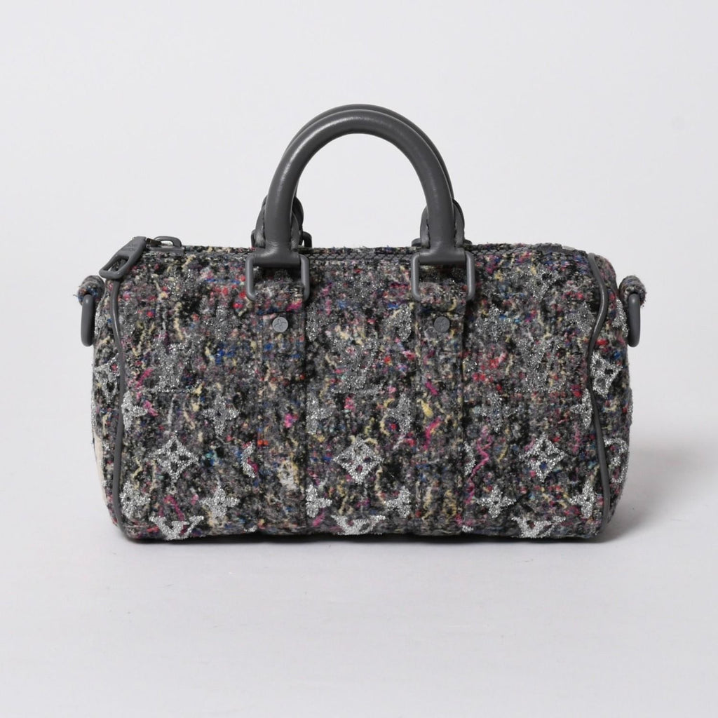 Louis Vuitton Keepall XS Monogram Felt Tweed Recycled Multi 2-Way Handbag — view 3