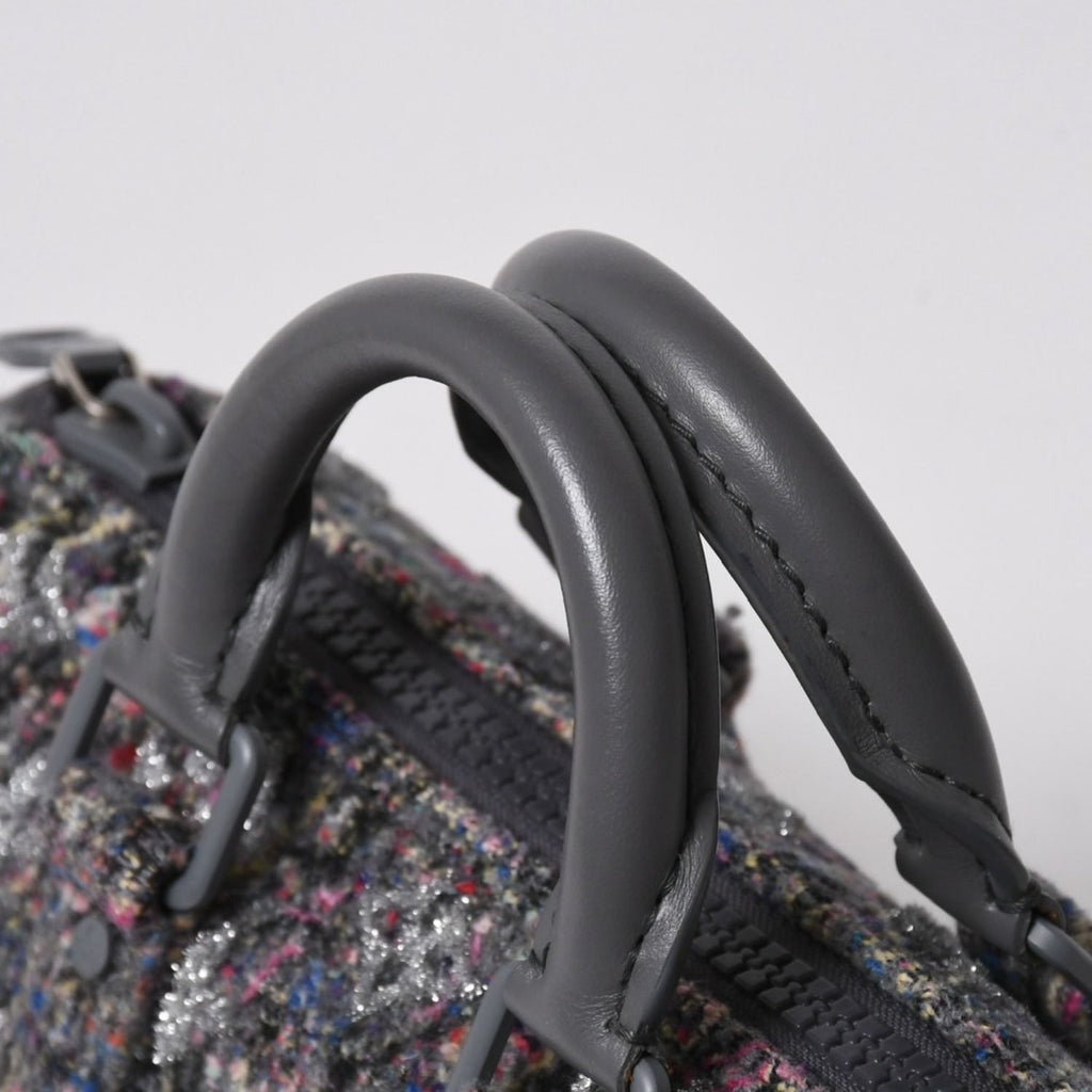 Louis Vuitton Keepall XS Monogram Felt Tweed Recycled Multi 2-Way Handbag — view 8