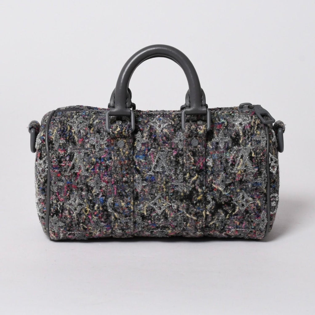 Louis Vuitton Keepall XS Monogram Felt Tweed Recycled Multi 2-Way Handbag — view 4