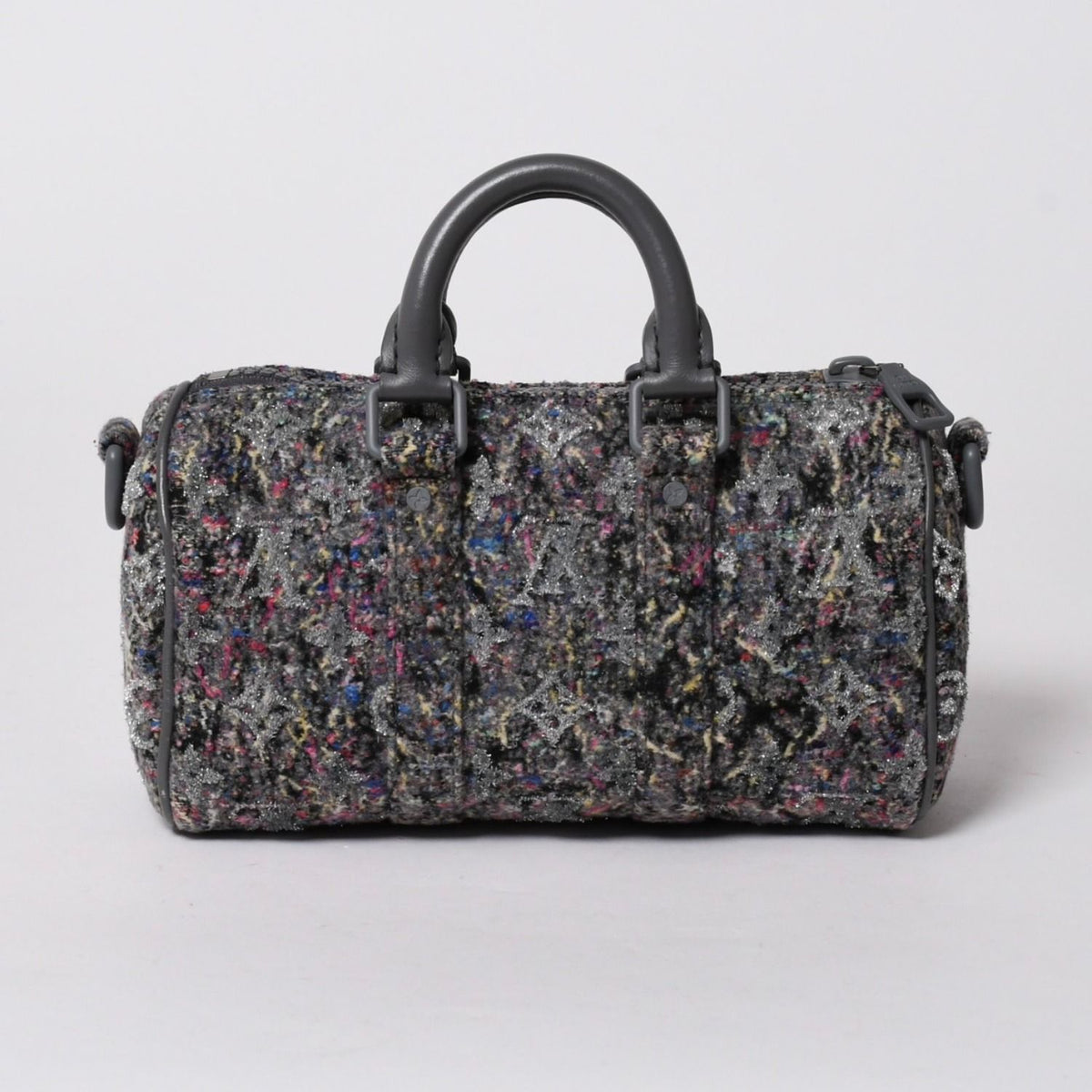 Louis Vuitton Keepall XS Monogram Felt Tweed Recycled Multi 2-Way Handbag — view 4