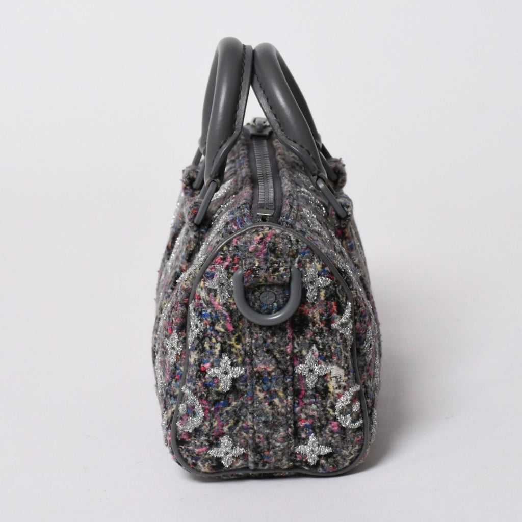 Louis Vuitton Keepall XS Monogram Felt Tweed Recycled Multi 2-Way Handbag — view 6