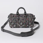 Louis Vuitton Keepall XS Monogram Felt Tweed Recycled Multi 2-Way Handbag — view 2