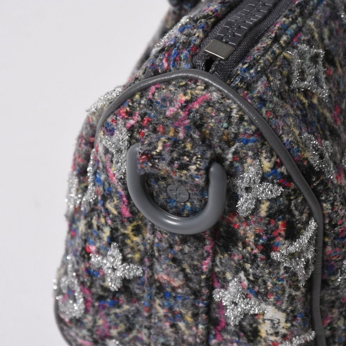 Louis Vuitton Keepall XS Monogram Felt Tweed Recycled Multi 2-Way Handbag — view 7