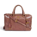 Prada Vitello Shine Leather 2-Way Mini Boston Bag