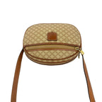 Celine Vintage Macadam Blason Triomphe Logo Leather Mini Shoulder Bag Pochette — view 4