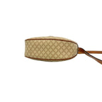Celine Vintage Macadam Blason Triomphe Logo Leather Mini Shoulder Bag Pochette — view 8