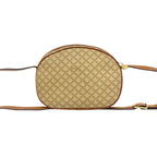 Celine Vintage Macadam Blason Triomphe Logo Leather Mini Shoulder Bag Pochette — view 3