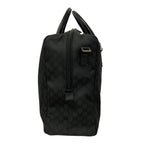 Gucci Boston Bag GG Pattern Black No Lock Leather — view 2