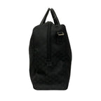 Gucci Boston Bag GG Pattern Black No Lock Leather — view 4