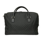 Gucci Boston Bag GG Pattern Black No Lock Leather — view 3
