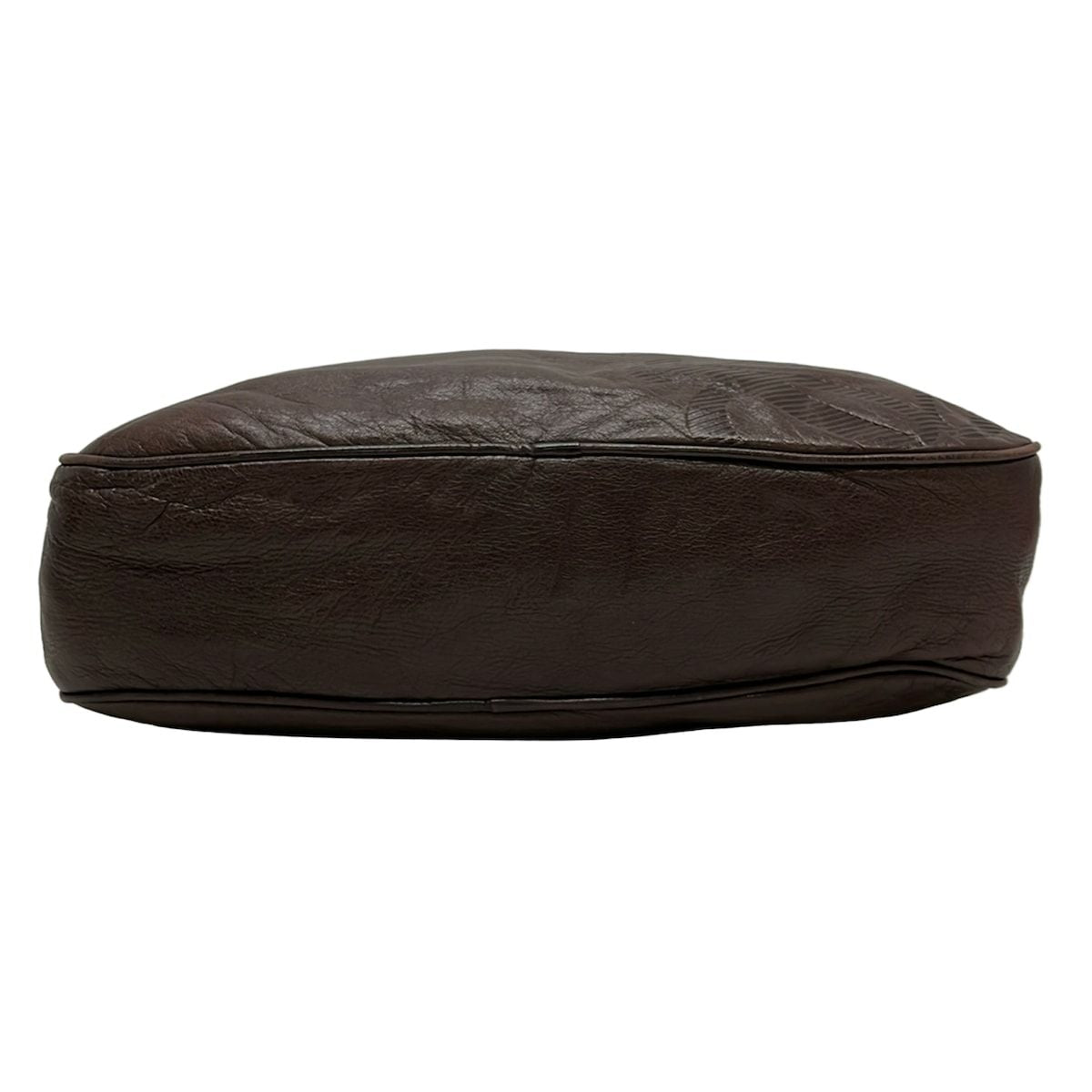 Loewe Shoulder Bag Dark Brown Anagram Leather — view 5