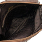 Loewe Shoulder Bag Dark Brown Anagram Leather — view 7