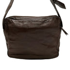 Loewe Shoulder Bag Dark Brown Anagram Leather — view 3