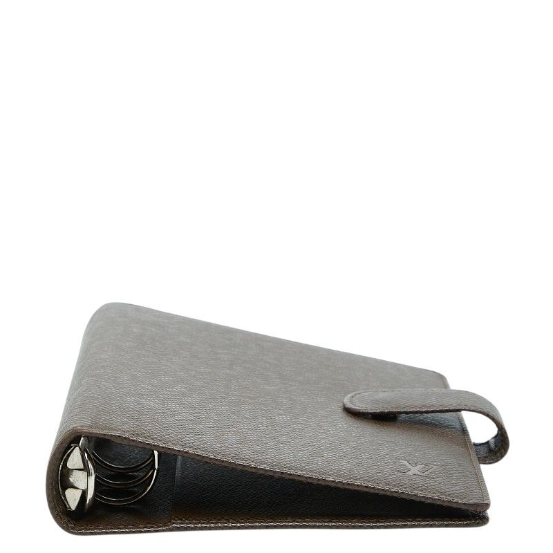 Louis Vuitton Taiga Agenda MM Planner Grizzly Leather — view 3